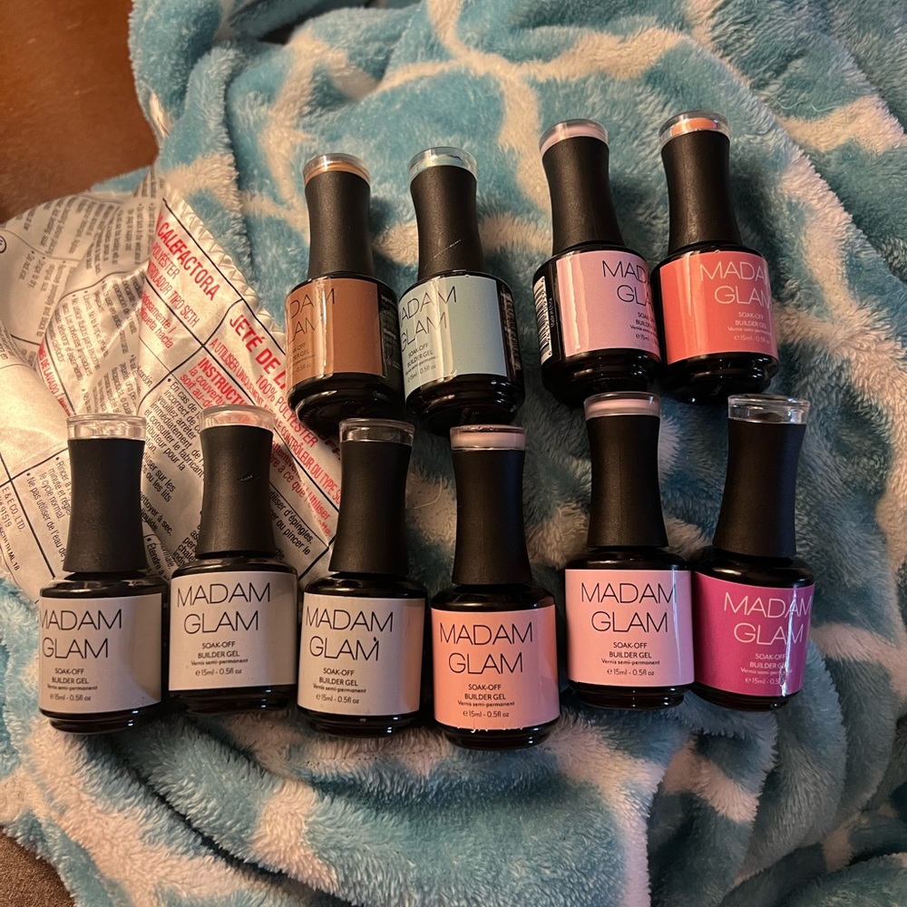 Madam Glam Builder Gel 10 Piece Set